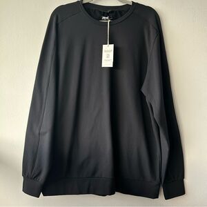 PARMI Unisex Merino Crew Neck in black